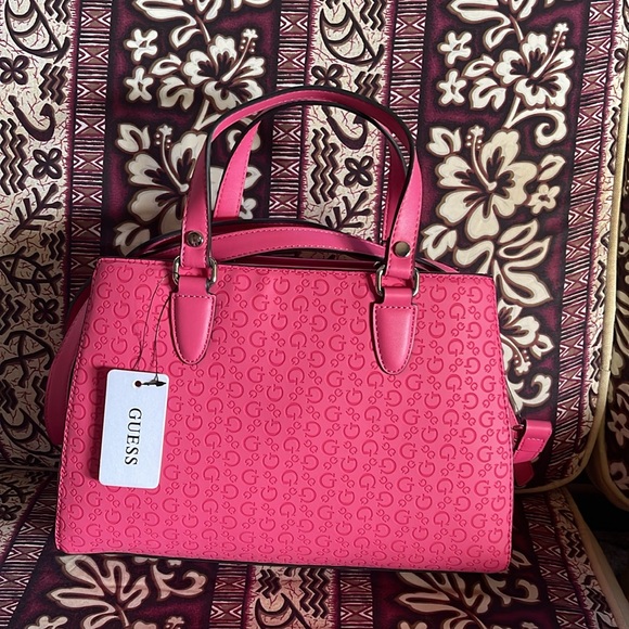 *NWT* Guess Punch (Pink)Rowe 
Satchel/Shoulder Bag - Picture 2 of 5